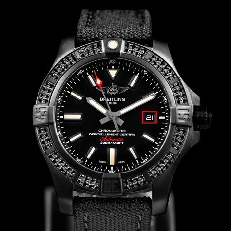 breitling avenger blackbird diamond|breitling avenger blackbird chronograph.